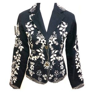 Paparazzi by BIz Black embroidered Jacket